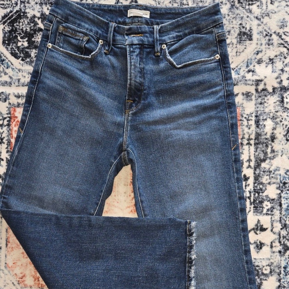 Good American Jeans GPST802T 1331 | Straight Leg | Used, Excellent Condition